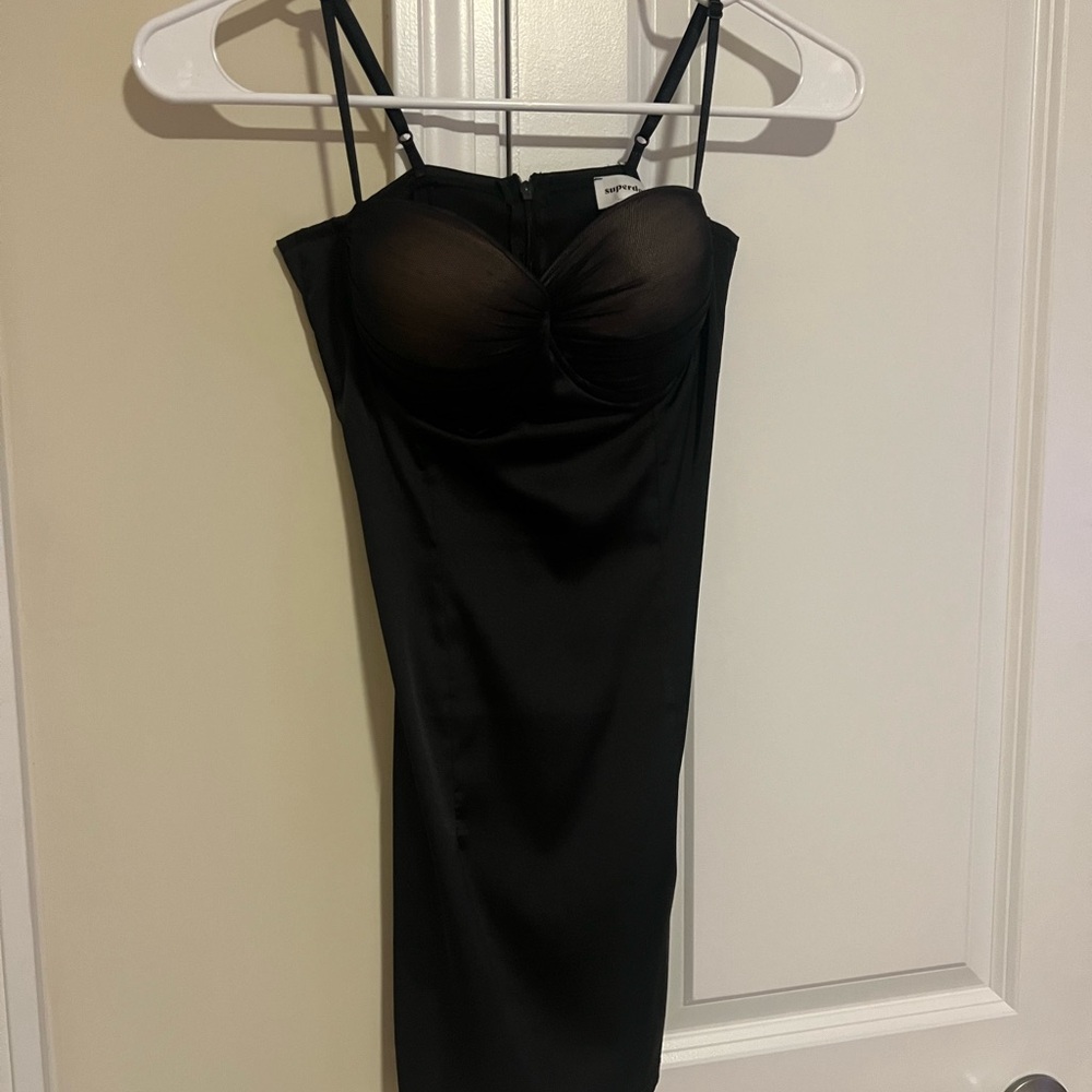 Superdown Black Mini Dress